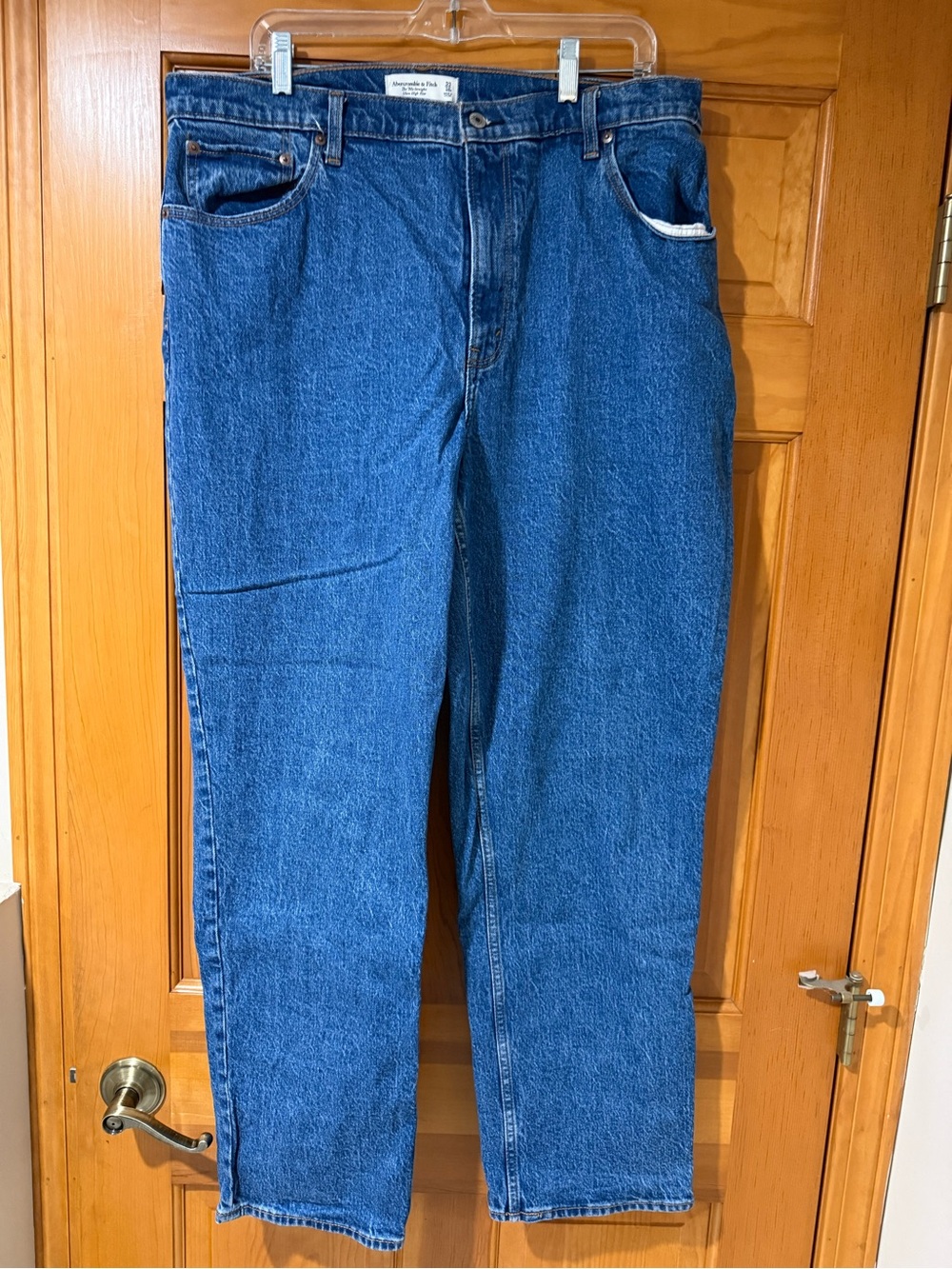 Abercrombie & Fitch Curve Love The '90s Straight Ultra High Rise Size 33/16
